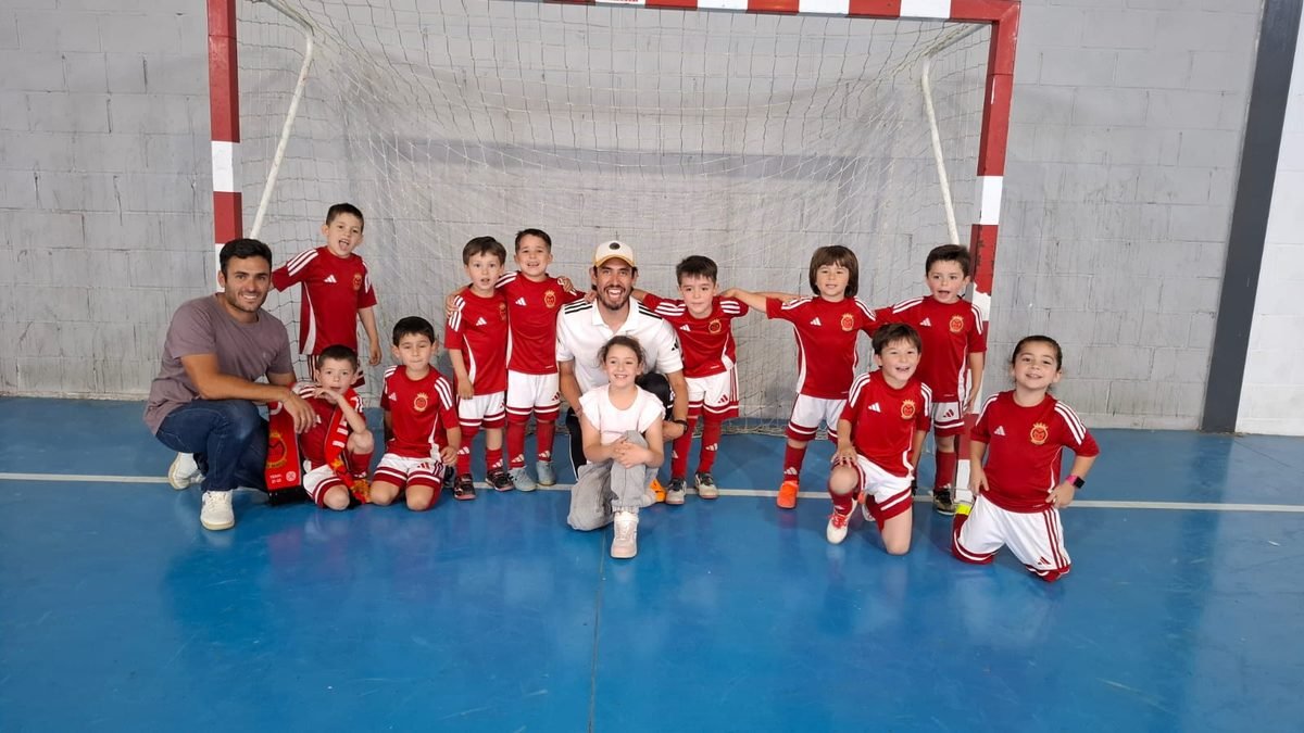 Los más pequeños de la cantera de la UD Montijo